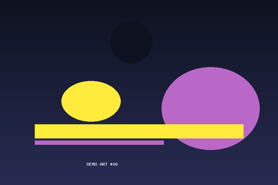 Caravan minimal print